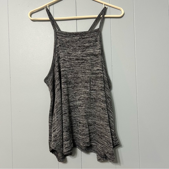Gray Knit Tank Top - Picture 1 of 4